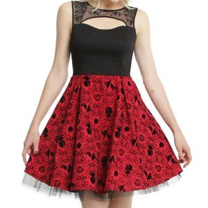 DISNEY SNOW WHITE RED & BLACK PRINCESS DRESS